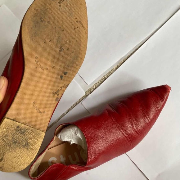 Acne Studio Flats in RED - Picture 3 of 3